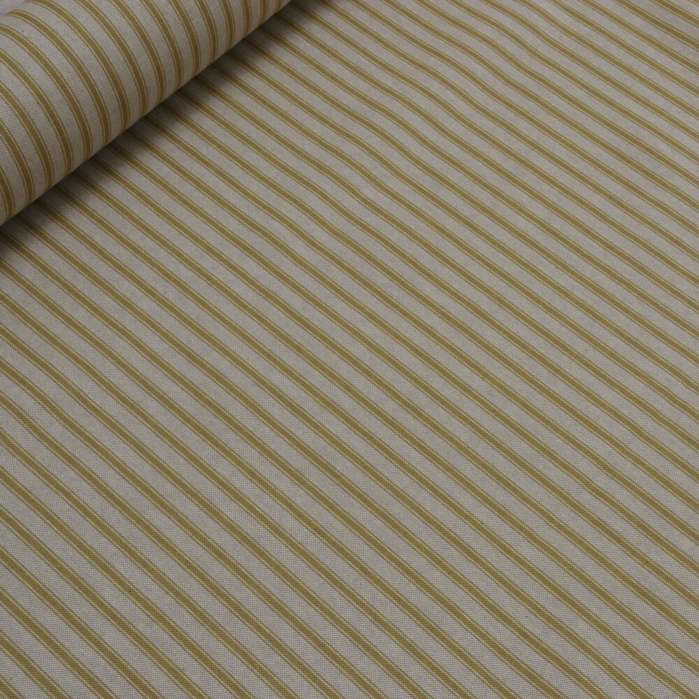 Deck Stripe Yellow Double Width Fabric