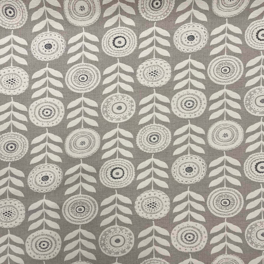 Voyage Cecilia Charcoal Fabric