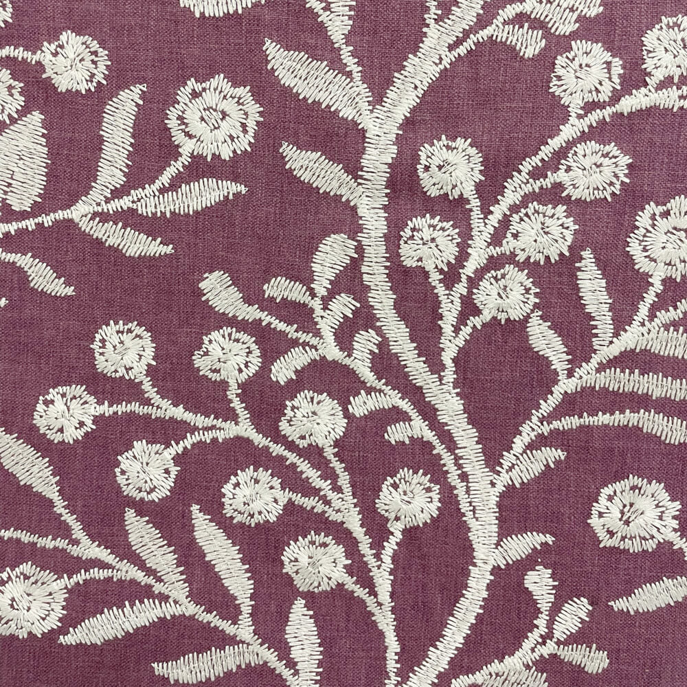 Voyage Dorney Damson Room Fabric