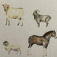 Voyage Maison Farmyard Linen Room Fabric - Gray