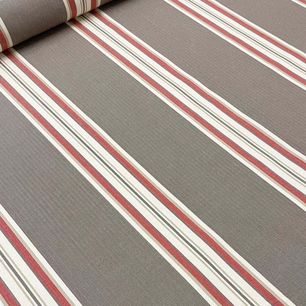 A5 Stripe Room Fabric - Gray