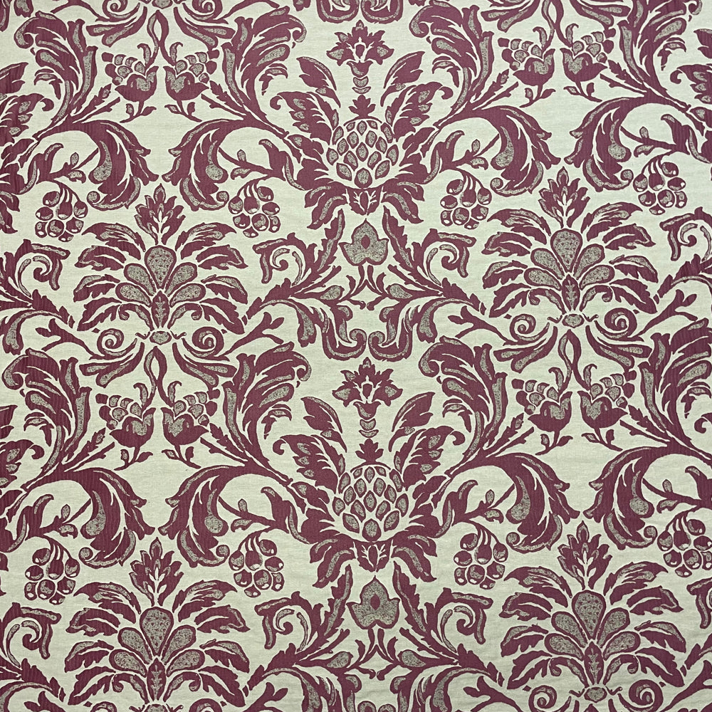 Voyage Maison Amapola Raspberry Fabric - Purple
