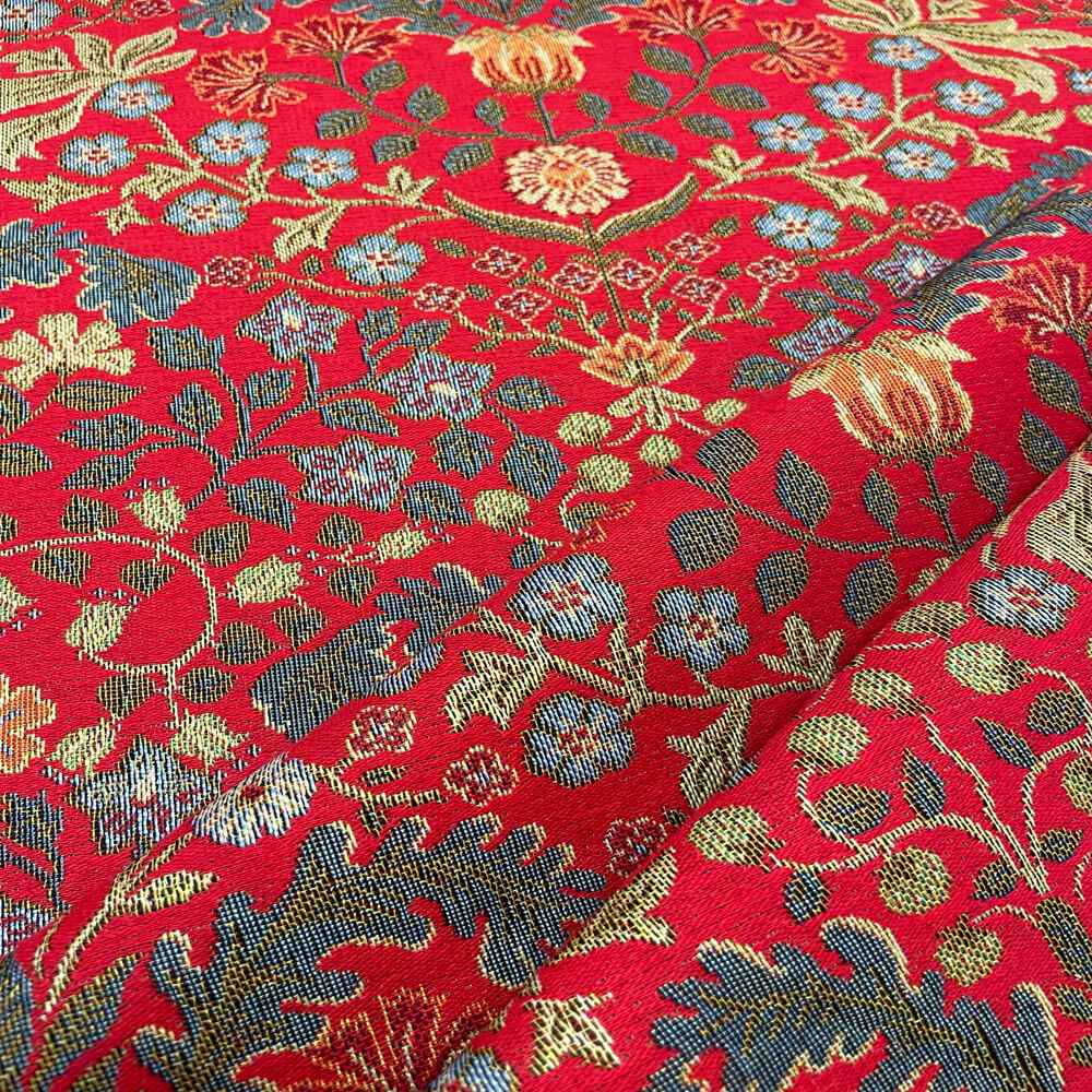 Barrington Morris Tapestry Red Room Fabric