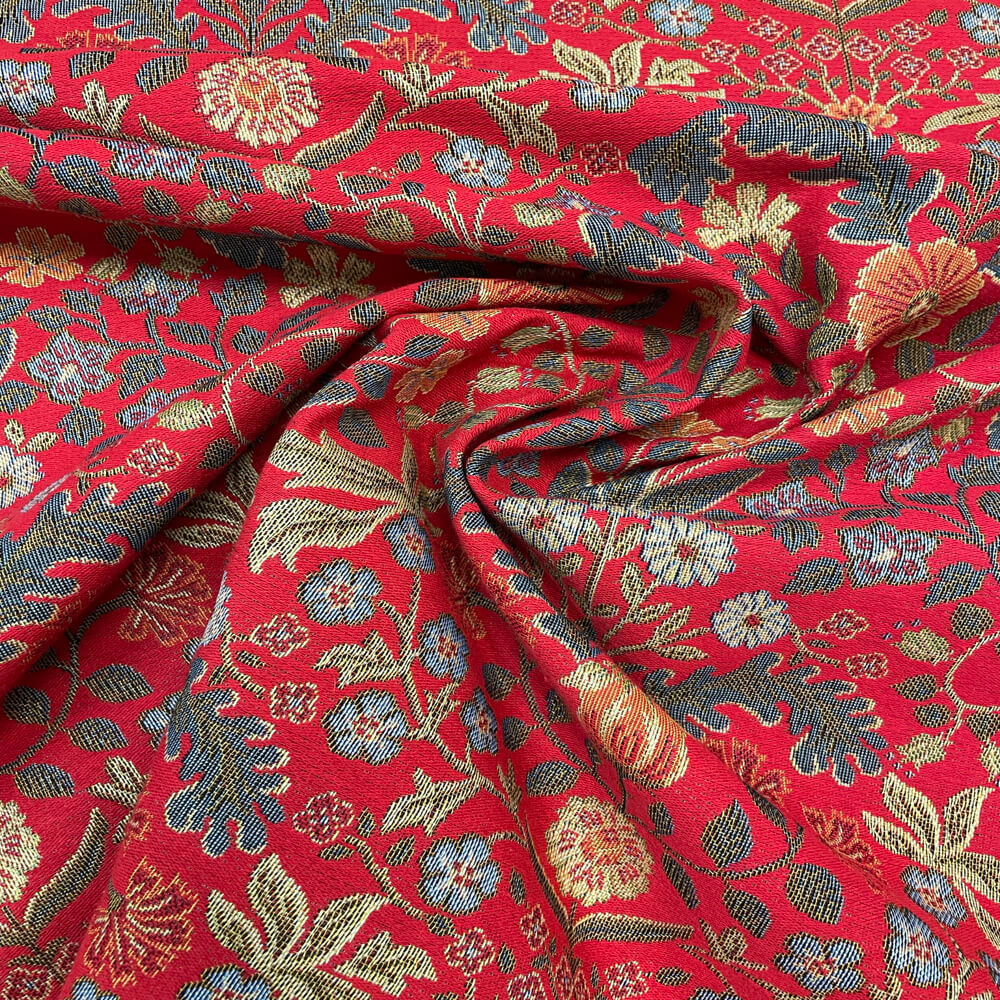 Barrington Morris Tapestry Red Room Fabric
