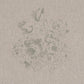 Vintage Floral Bouquet Grey Double Width Room Fabric