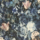 Midnight Floral Velvet Blue Room Fabric