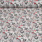 Canine Friends Gray Room Fabric
