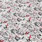 Canine Friends Gray Room Fabric