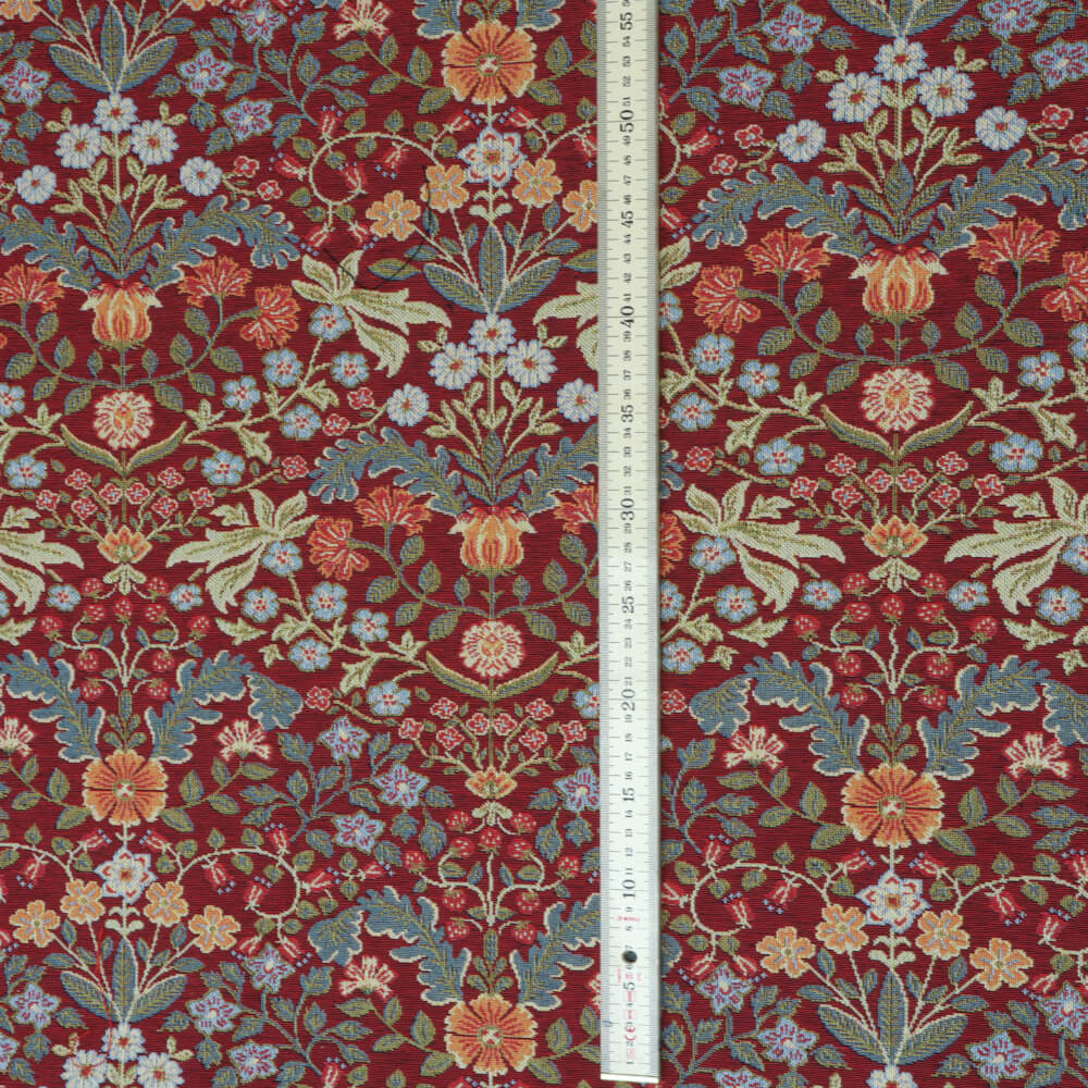 Barrington Morris Tapestry Claret Room Fabric