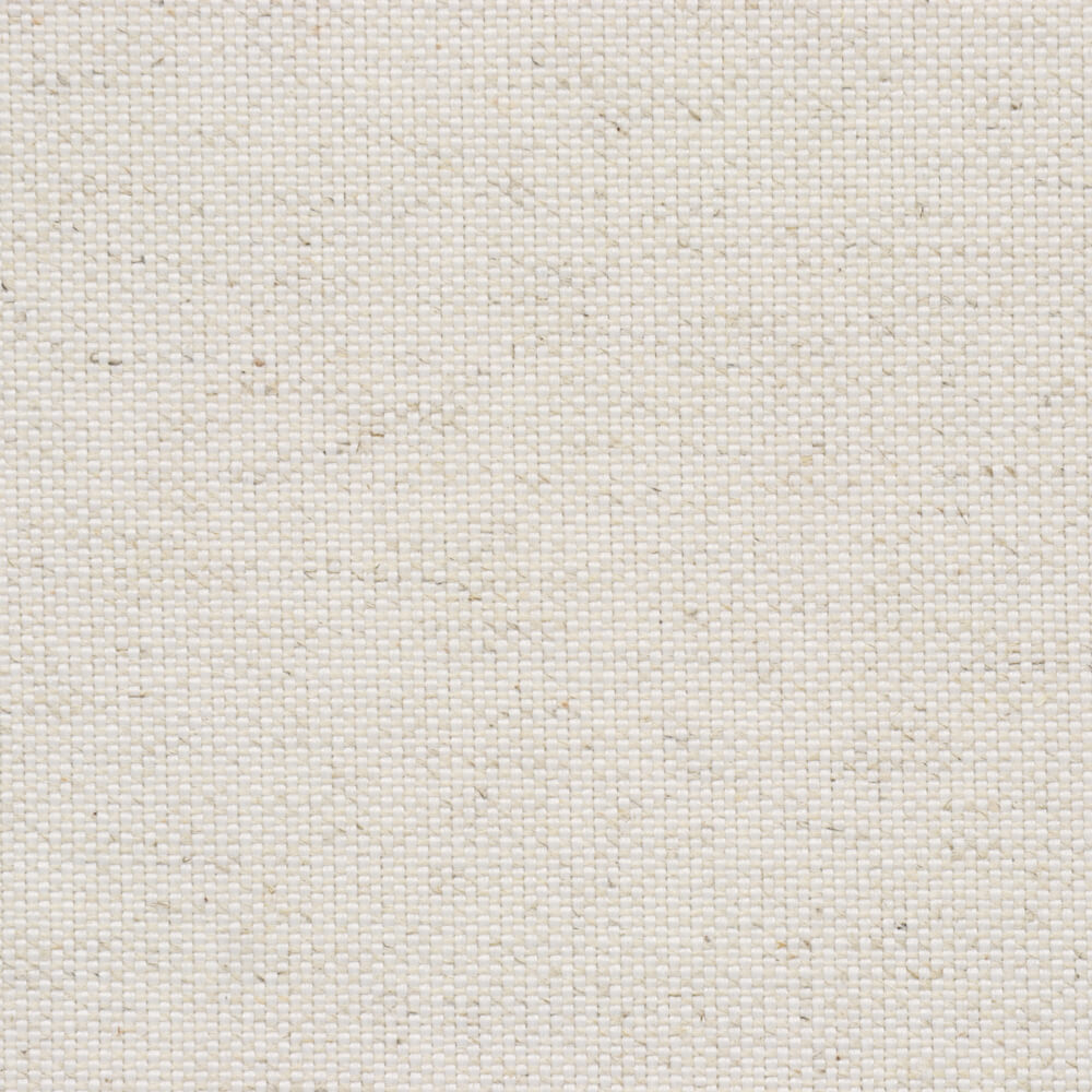 Porridge Plain Fabric - White
