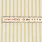 Kent Ticking Stripe Ochre Room Fabric