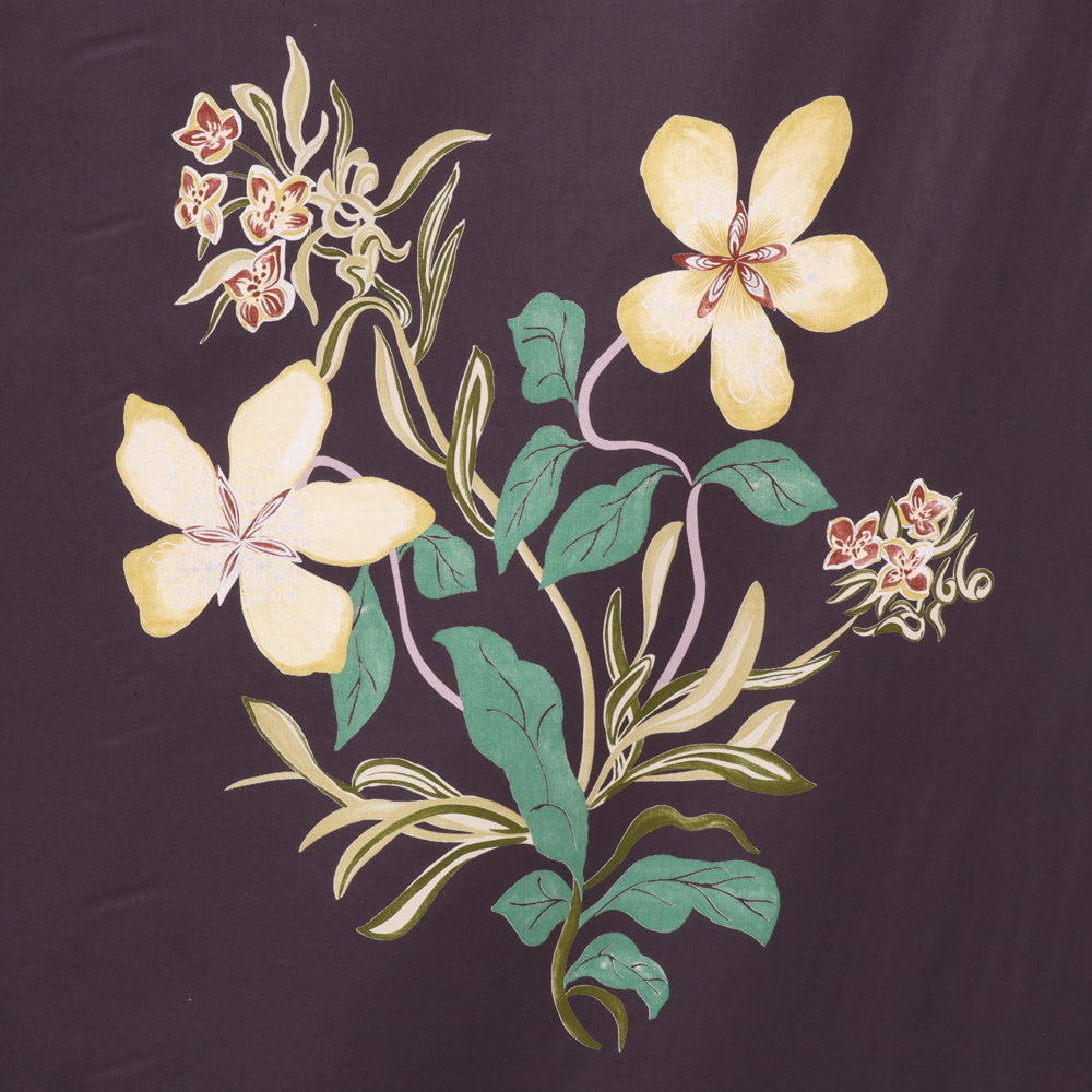 Warwick Malva Room Fabric - Purple