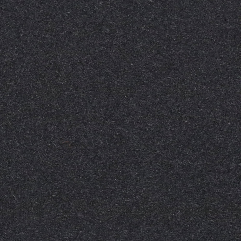 Glamorgan Pitch Black 100% Wool Fabric