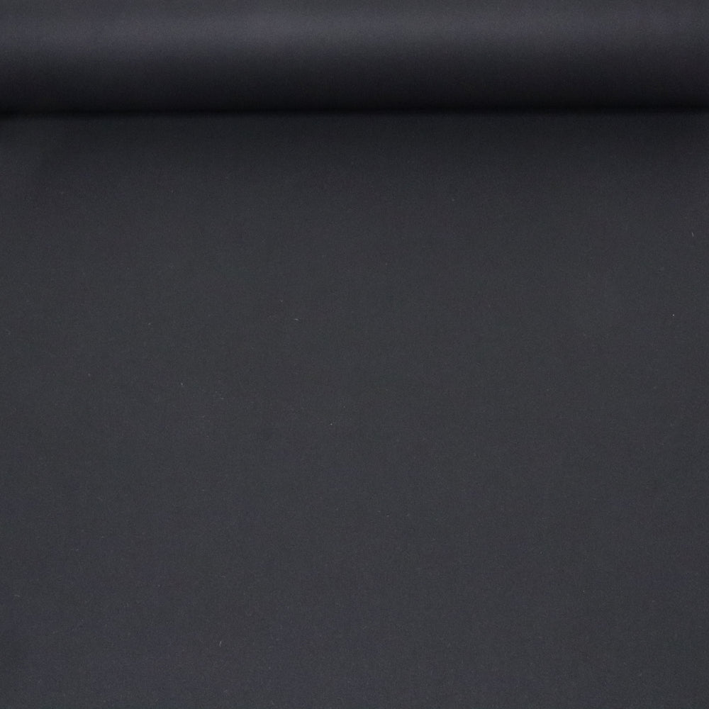 Glamorgan Pitch Black 100% Wool Room Fabric