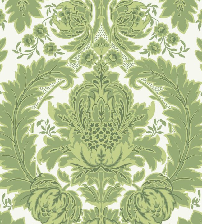 Coleridge Wallpaper - Green  - Cole & Son