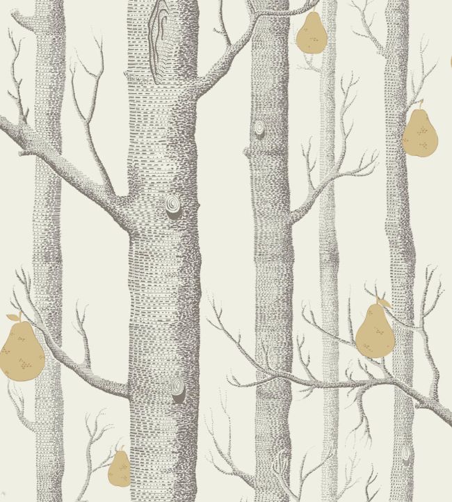 Woods And Pears Wallpaper - Cream - Cole & Son