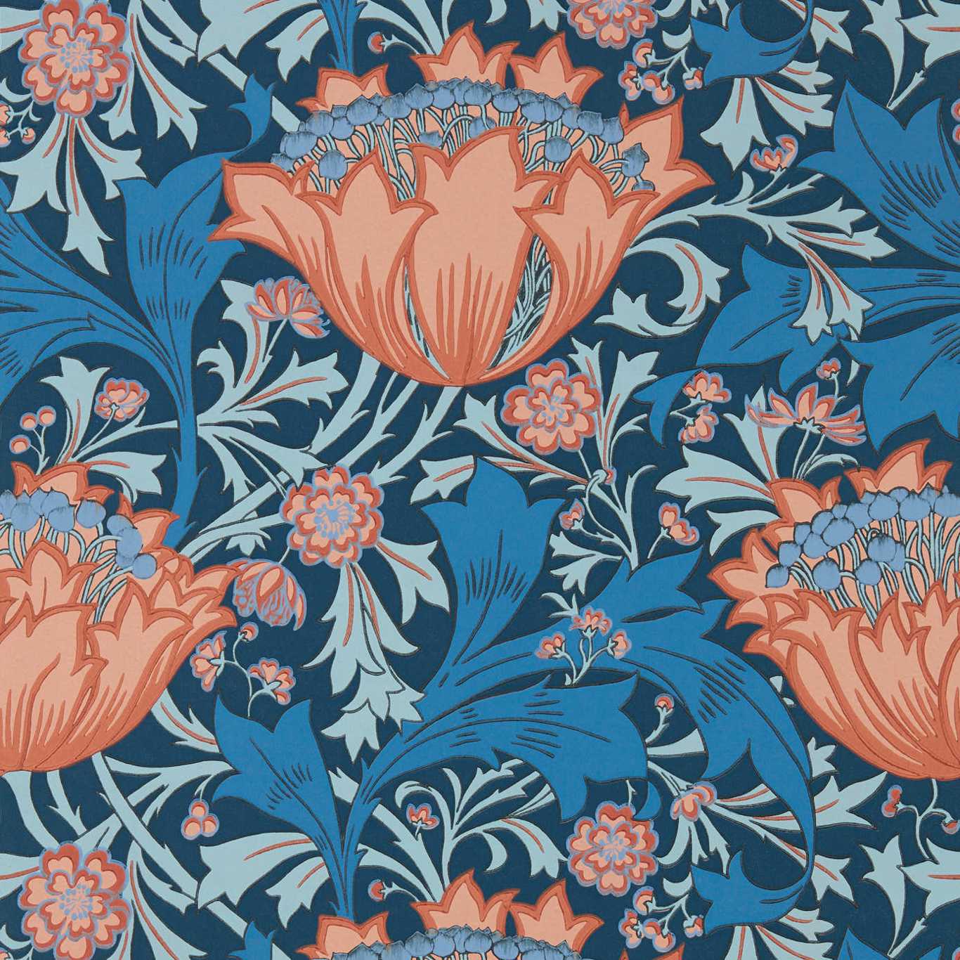 The St Sabastian Wallpaper - Blue