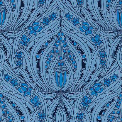 Mildmay Wallpaper - Blue 