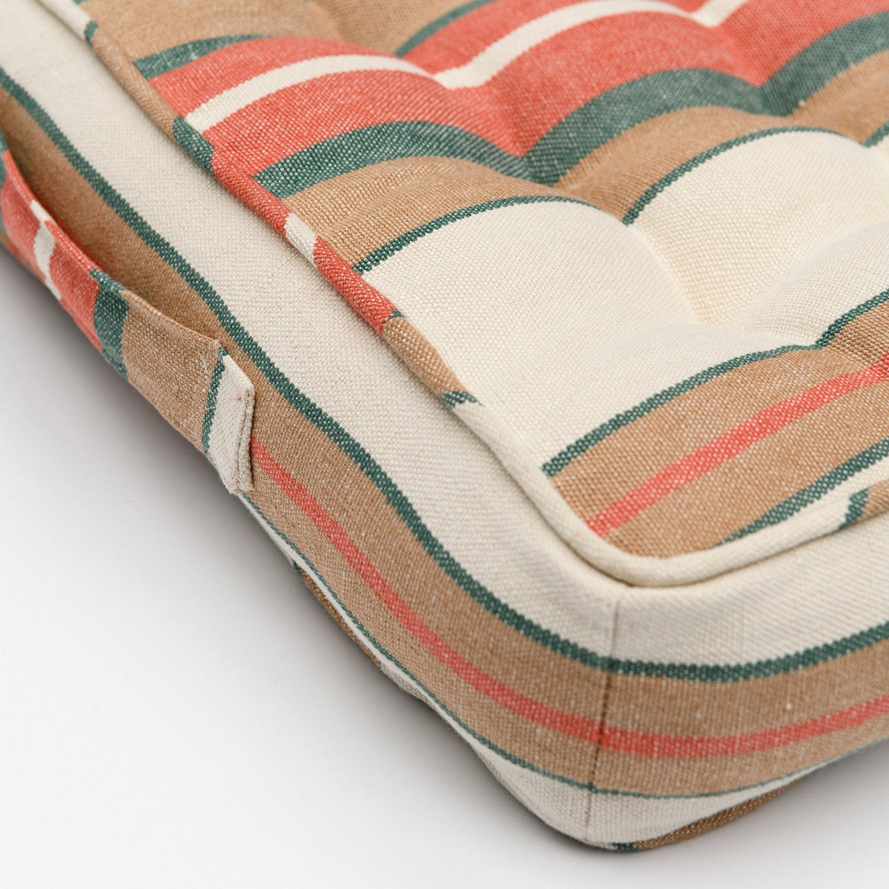 HERINA STRIPE Linen Chair Room Cushion - Multicolor