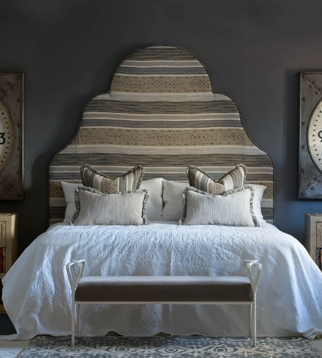 Pampas Room Fabric - Brown