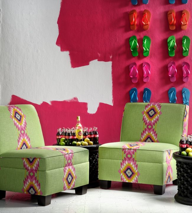 Cruz Room Fabric - Green 