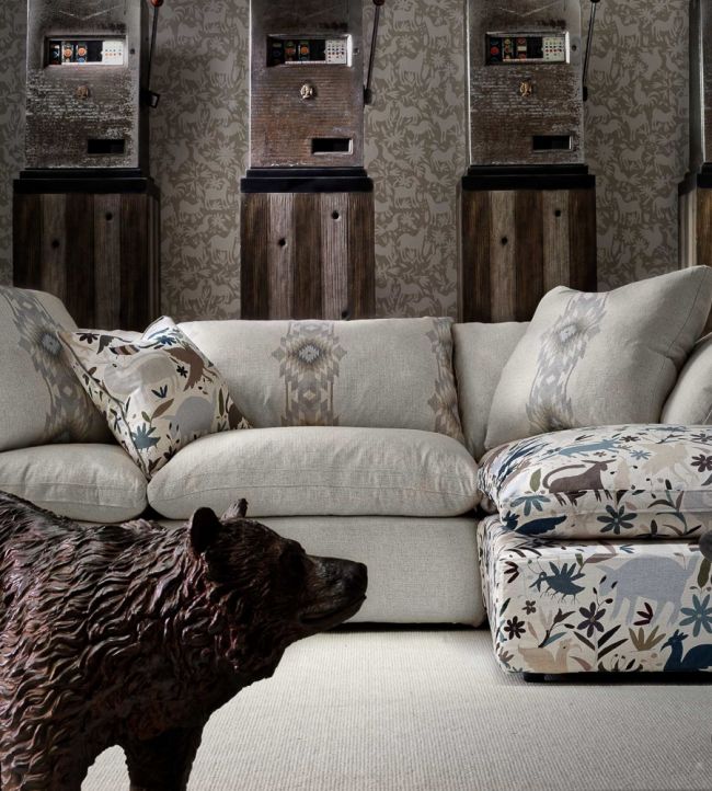 Cruz Room Fabric - Purple 