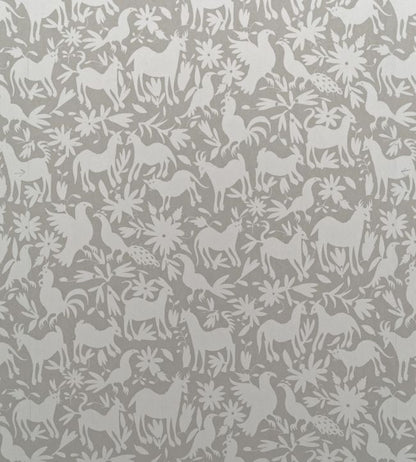 Otomi Wallpaper - Gray 