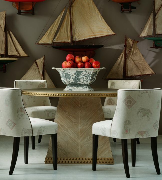 Jumbo Room Fabric - Gray