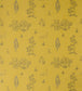 Friendly Folk Fabric - Gold 