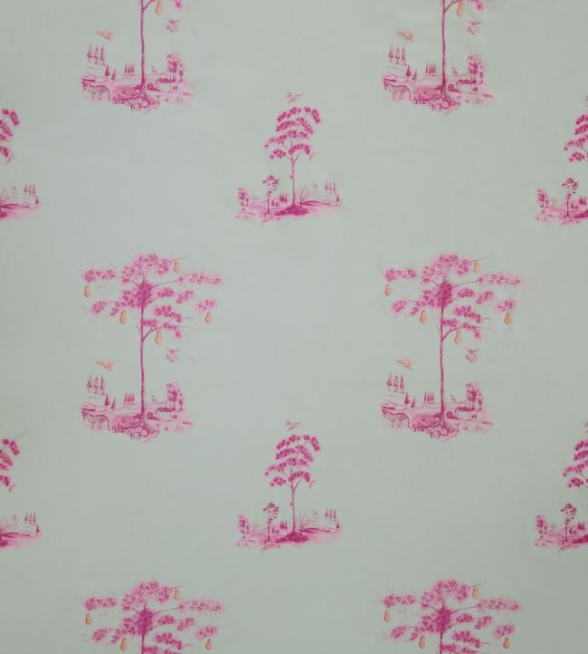 Travellers Tales Fabric - Teal 