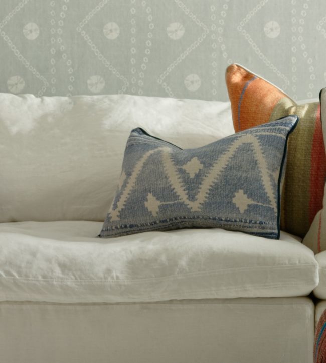 Babylon Room Fabric - Bule