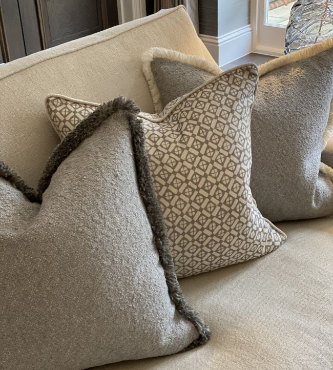 Audley Room Fabric - Brown