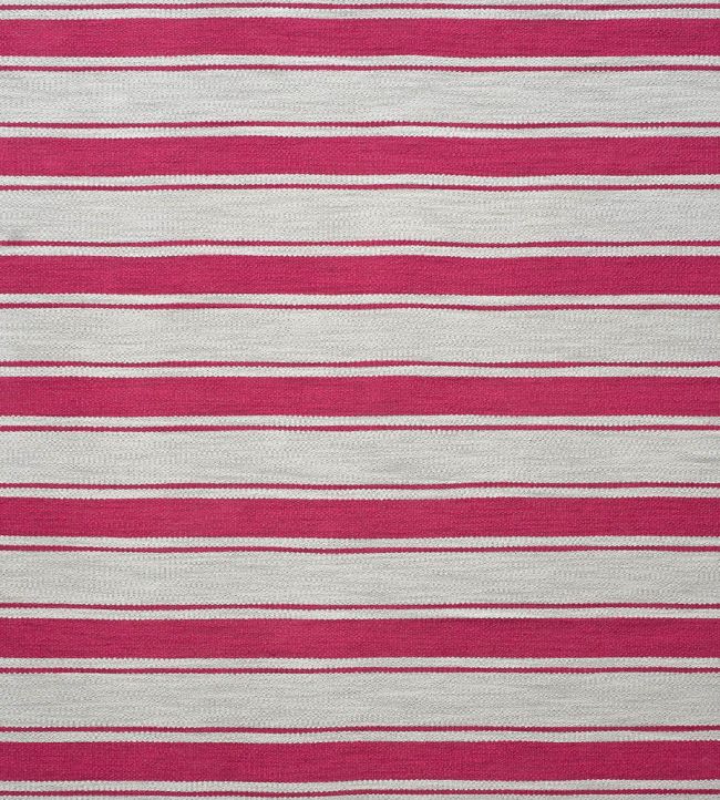 Mountain Stripe Fabric - Red 