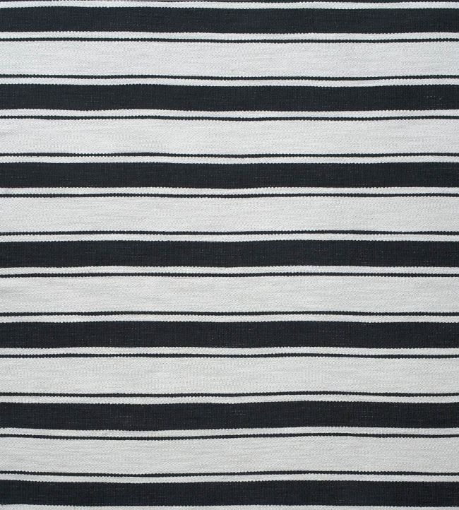 Mountain Stripe Fabric - Black 