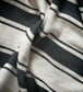 Mountain Stripe Room Fabric - Black