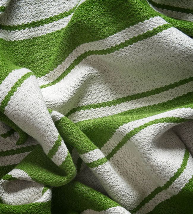 Mountain Stripe Room Fabric - Green