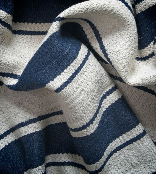 Mountain Stripe Room Fabric - Blue