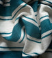 Mountain Stripe Room Fabric - Teal