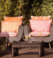 Glacier Outdoor Room Fabric - Red