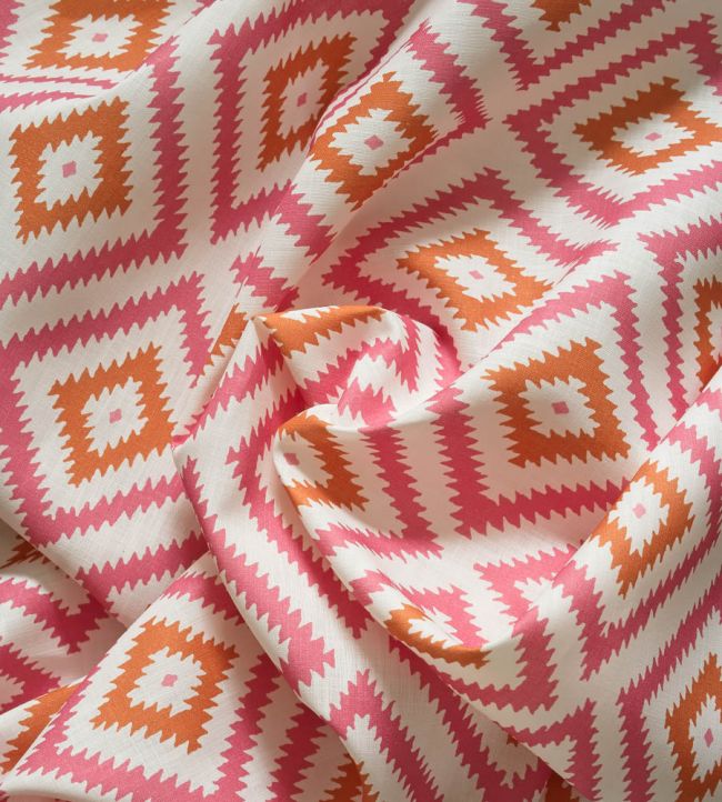 Glacier Outdoor Room Fabric 3 - Red