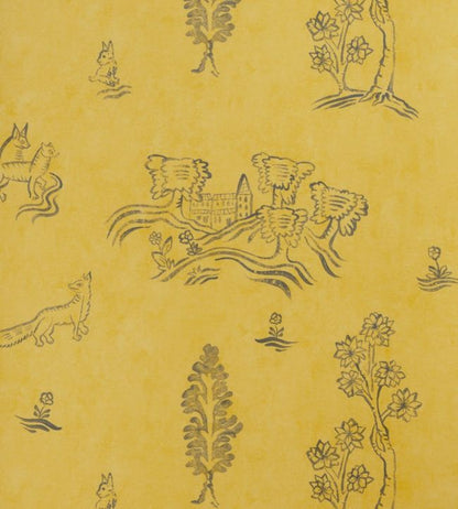 Wychwood Wallpaper - Yellow 