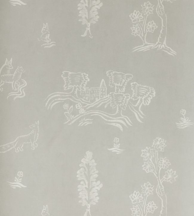 Wychwood Wallpaper - Gray 
