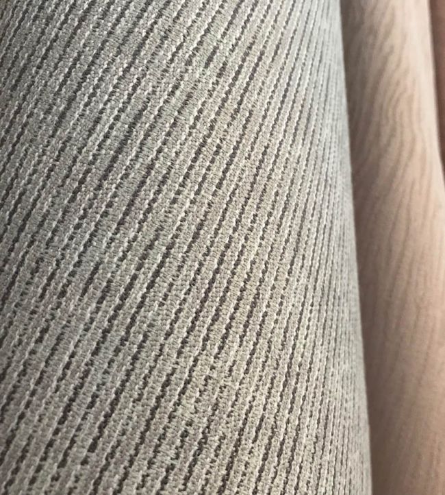 Ashton Stripe Fabric - Gray