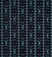 Velvet Sixties Stem Fabric - Blue