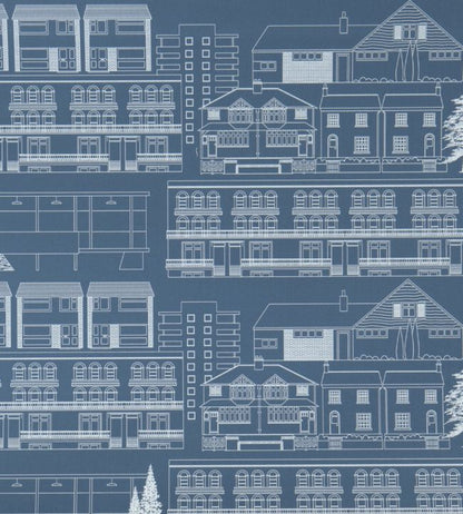 Do you live in a town? Wallpaper - Blue 