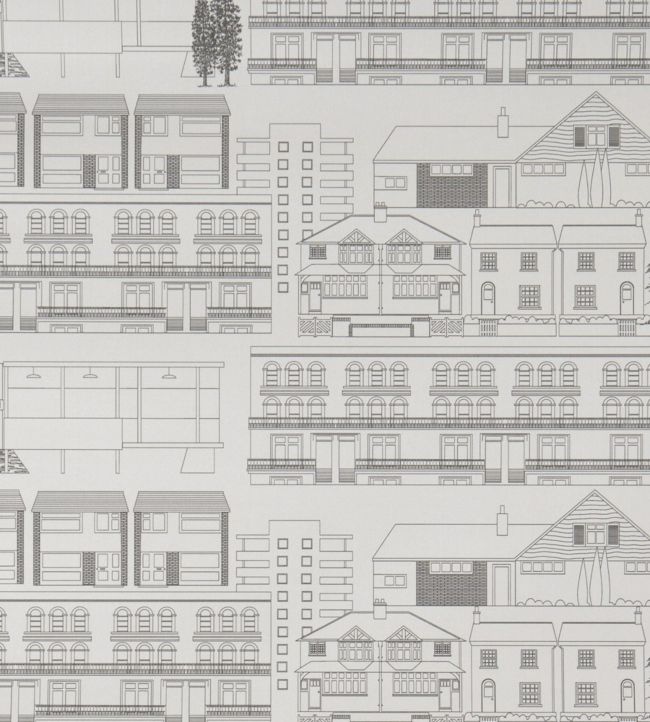 Do you live in a town? Wallpaper - Gray 