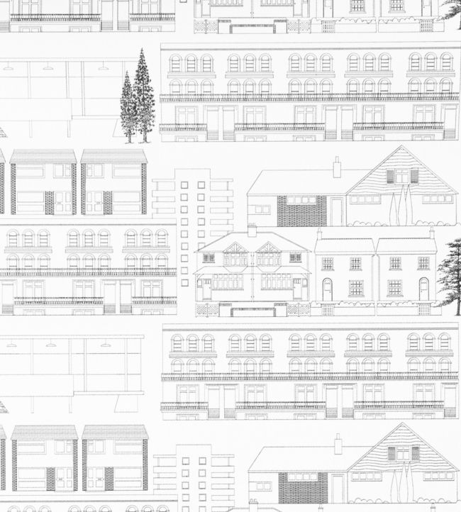 Do you live in a town? Wallpaper - White 