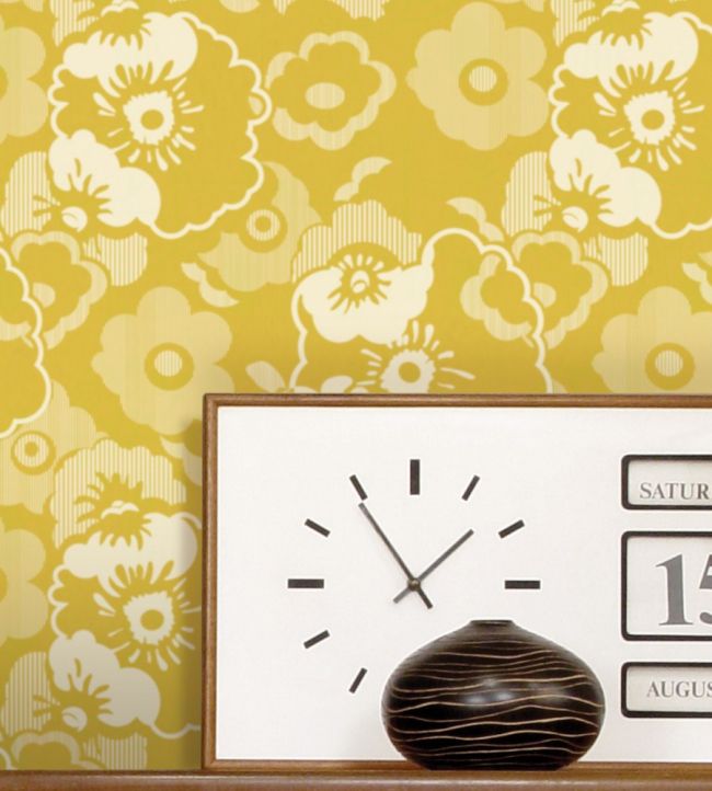 Alice Room Wallpaper - Gold