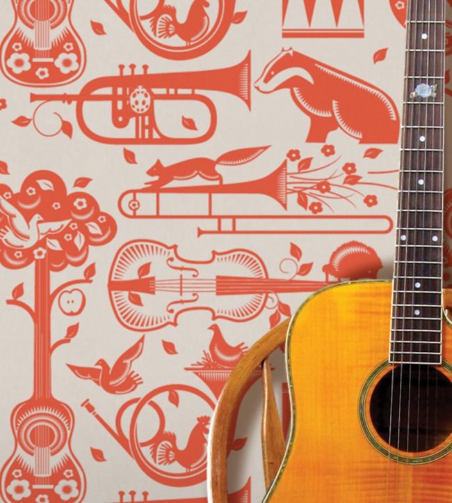 Pet Sounds Room Wallpaper - Pink