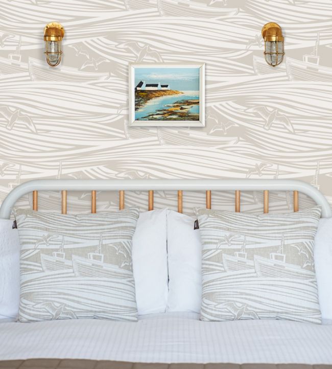 Whitby Nursey Room Wallpaper - White